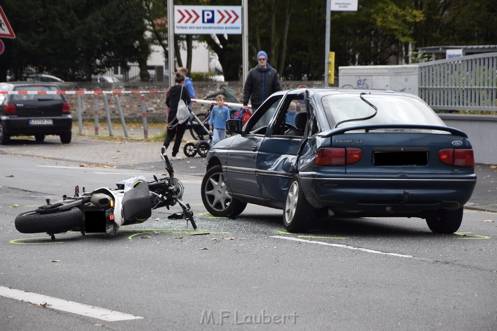 VU Krad PKW Koeln Duennwald Berlinerstr P073.JPG - Miklos Laubert